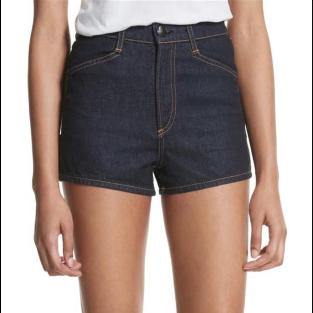 Rag & Bone NWT Ellie High Waist Shorts Size 25